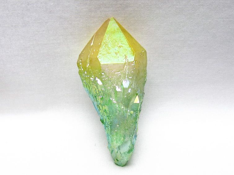 オーラクリスタル 原石 マルチカラー エレスチャル オーラ水晶 一点物 171-8806