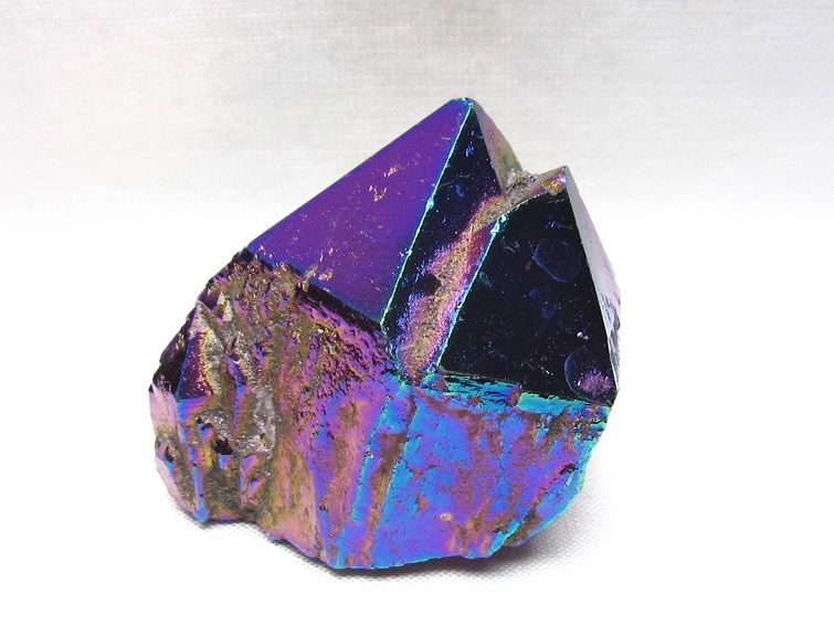 オーラクリスタル 原石 レインボーブルー エレスチャル オーラ水晶 一点物 171-8821
