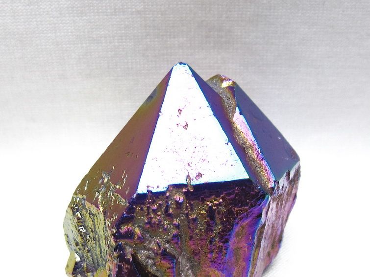 オーラクリスタル 原石 レインボーブルー エレスチャル オーラ水晶 一点物 171-8821