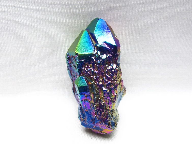 オーラクリスタル 原石 レインボーブルー エレスチャル オーラ水晶 一点物 171-8830