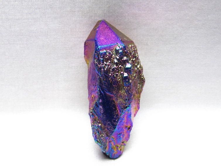オーラクリスタル 原石 レインボーブルー エレスチャル オーラ水晶 一点物 171-8833