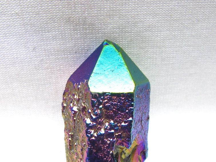 オーラクリスタル 原石 レインボーブルー エレスチャル オーラ水晶 一点物 171-8851