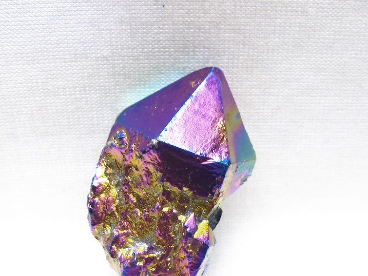 オーラクリスタル 原石 レインボーブルー エレスチャル オーラ水晶 一点物 171-8853