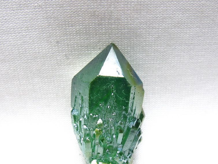 オーラクリスタル 原石 グリーン エレスチャル オーラ水晶 一点物 171-8856