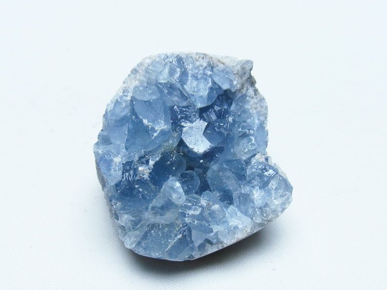 セレスタイト 原石 天青石 ハート 一点物 171-9297