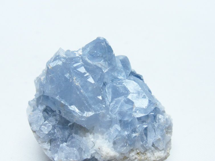 セレスタイト 原石 天青石 ハート 一点物 171-9299