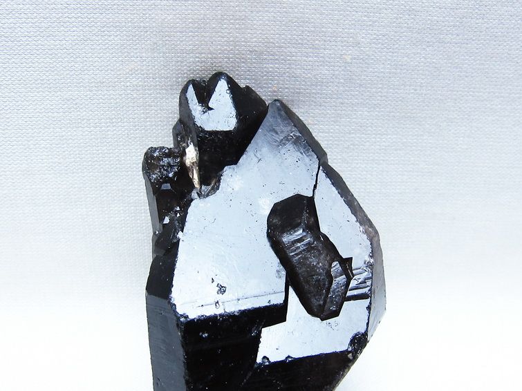 黒水晶 原石 山東省産 モリオン 原石 一点物 171-9923