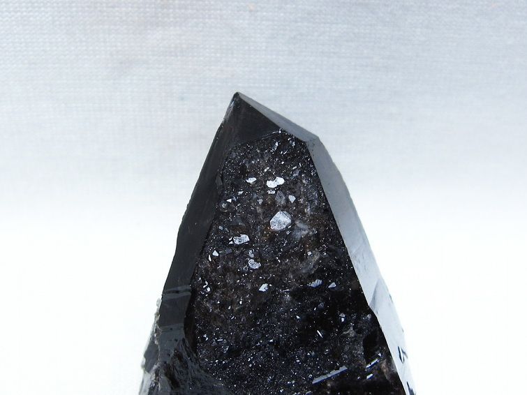 黒水晶 原石 山東省産 モリオン 原石 一点物 171-9924