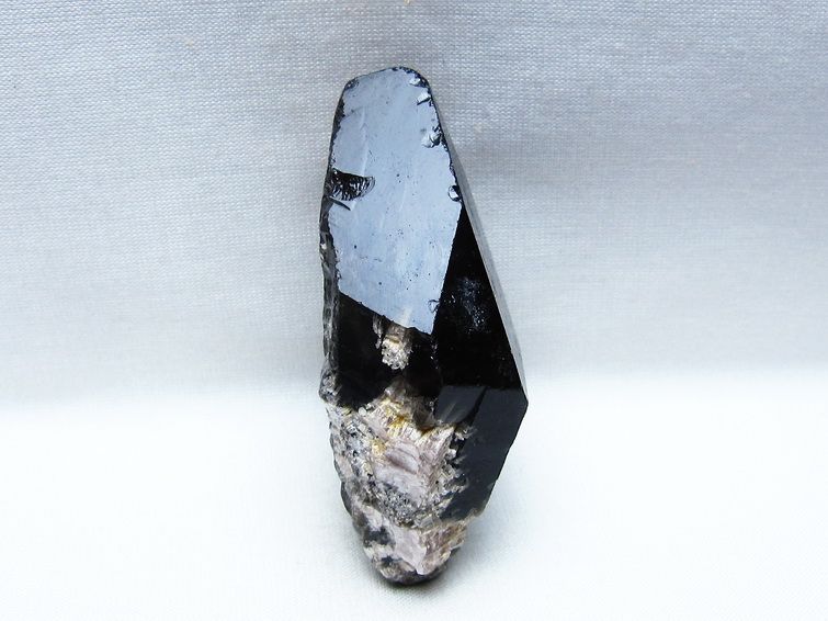 黒水晶 原石 山東省産 モリオン 原石 一点物 171-9933