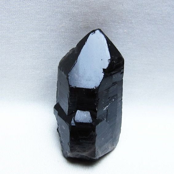 黒水晶 原石 山東省産 モリオン 原石 一点物 171-9937