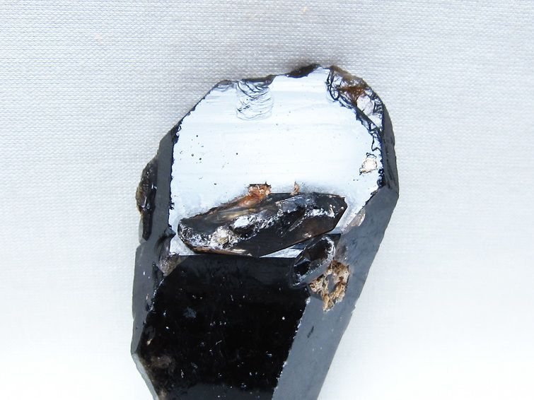 黒水晶 原石 山東省産 モリオン 原石 一点物 171-9942