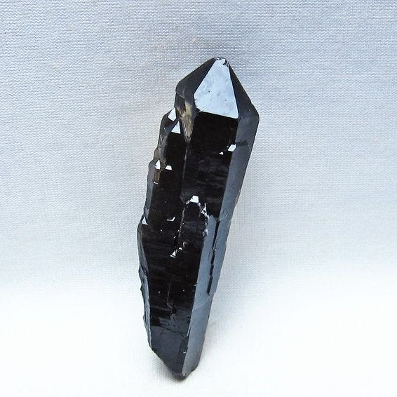 黒水晶 原石 山東省産 モリオン 原石 一点物 171-9953