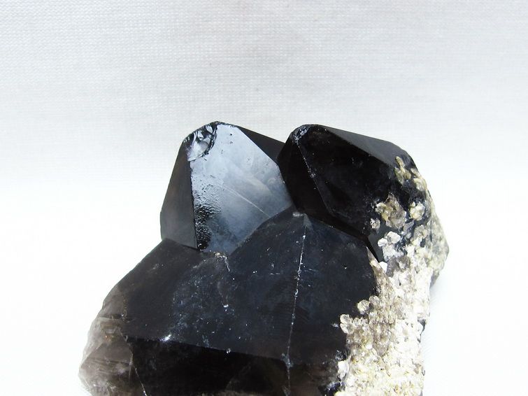 黒水晶 モリオン 原石 雲母入り 山東省産 一点物 171-9960