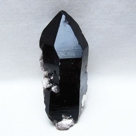黒水晶 モリオン 原石 雲母入り 山東省産 一点物 171-9974
