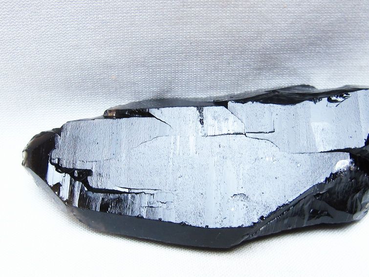 黒水晶 モリオン 原石 山東省産 一点物 171-9979
