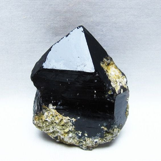 黒水晶 モリオン 原石 雲母入り 山東省産 一点物 171-9991
