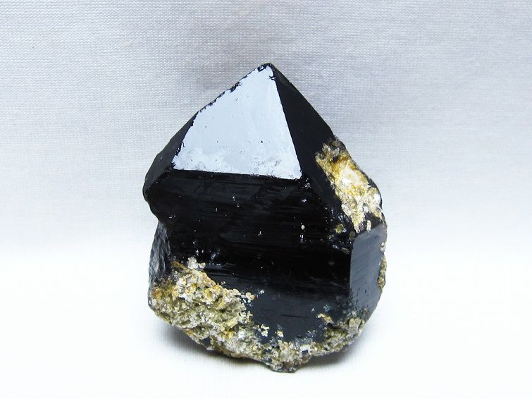黒水晶 モリオン 原石 雲母入り 山東省産 一点物 171-9991