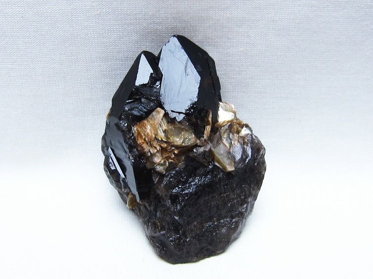 黒水晶 モリオン 原石 雲母入り 山東省産 一点物 171-9997
