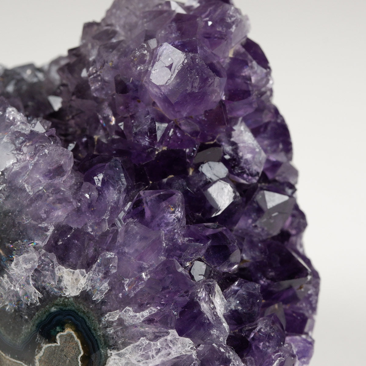 アメジスト クラスター 原石 ウルグアイ産 amethyst 一点物 172-3432