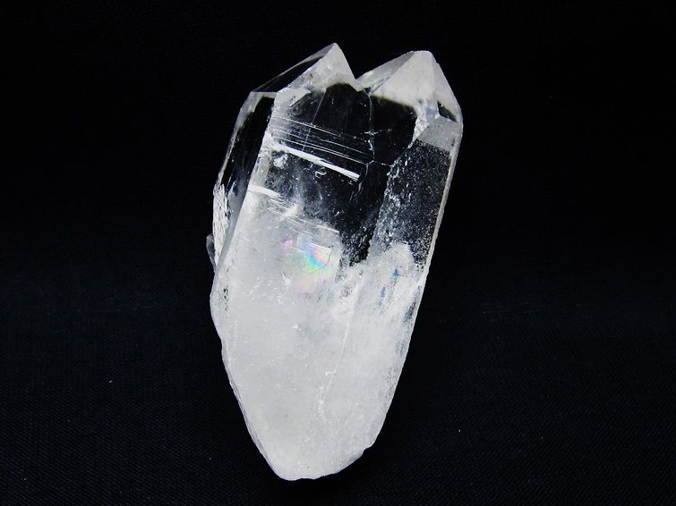 水晶 クラスター 虹入り アーカンソー産 172-3529