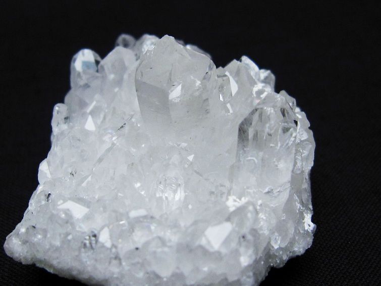 水晶 クラスター 原石 アーカンソー産 一点物 172-3636