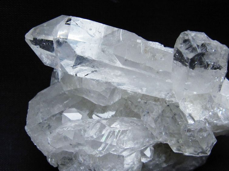 水晶 クラスター 原石 アーカンソー産 一点物 172-3655