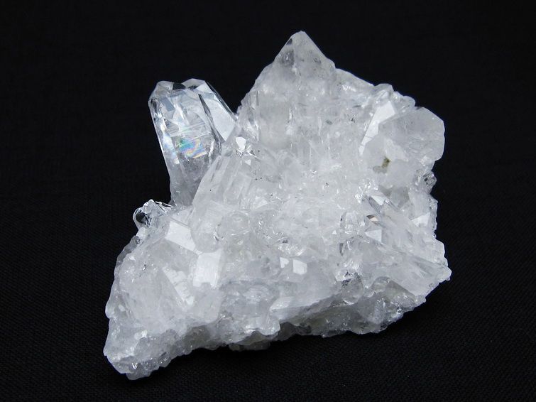 水晶 クラスター 原石 アーカンソー産 一点物 172-3683