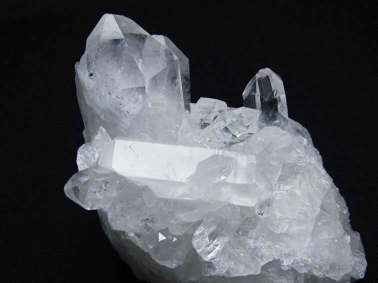 水晶 クラスター 原石 アーカンソー産 一点物 172-3713