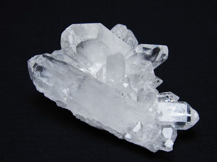 水晶 クラスター 原石 アーカンソー産 一点物 172-3722