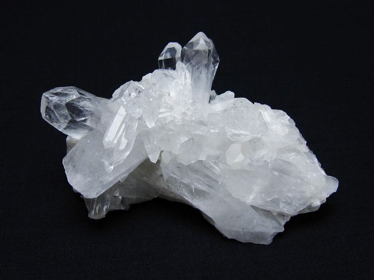 水晶 クラスター 原石 アーカンソー産 一点物 172-3725