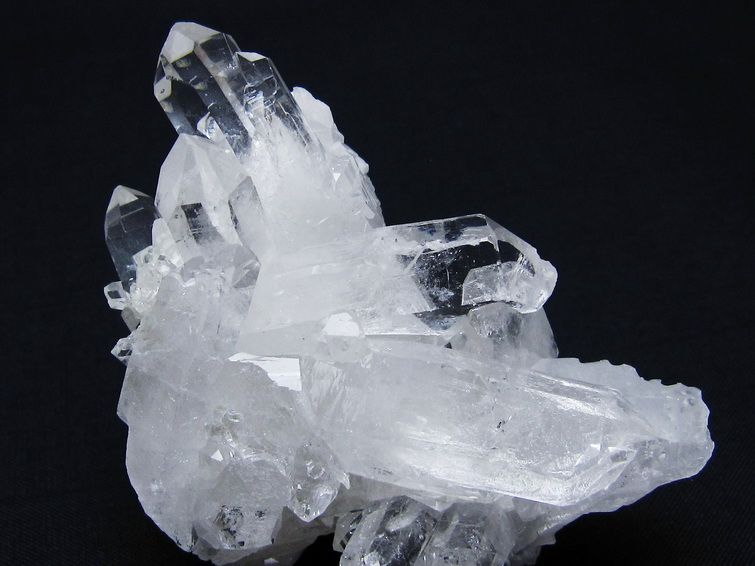 水晶 クラスター 原石 アーカンソー産 一点物 172-3730