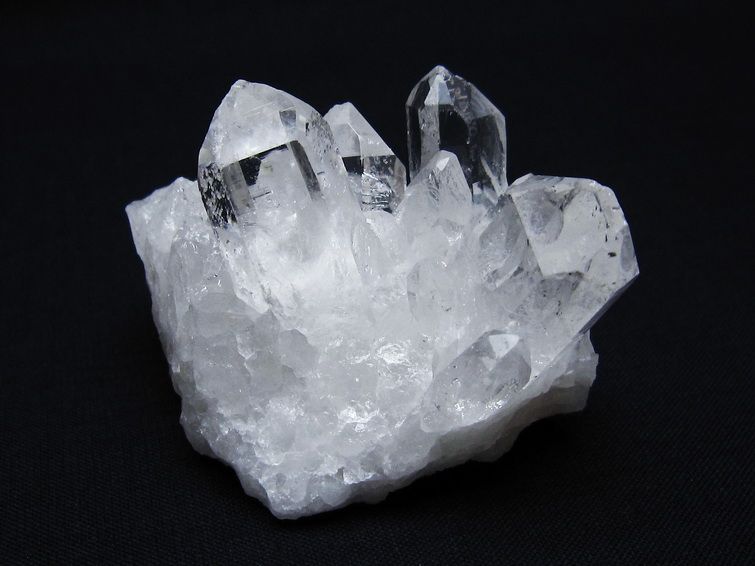 水晶 クラスター 原石 アーカンソー産 一点物 172-3733