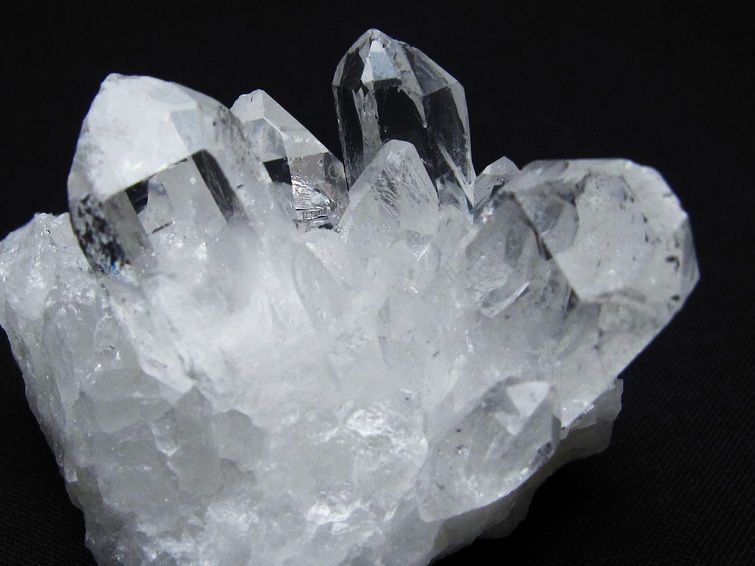 水晶 クラスター 原石 アーカンソー産 一点物 172-3733