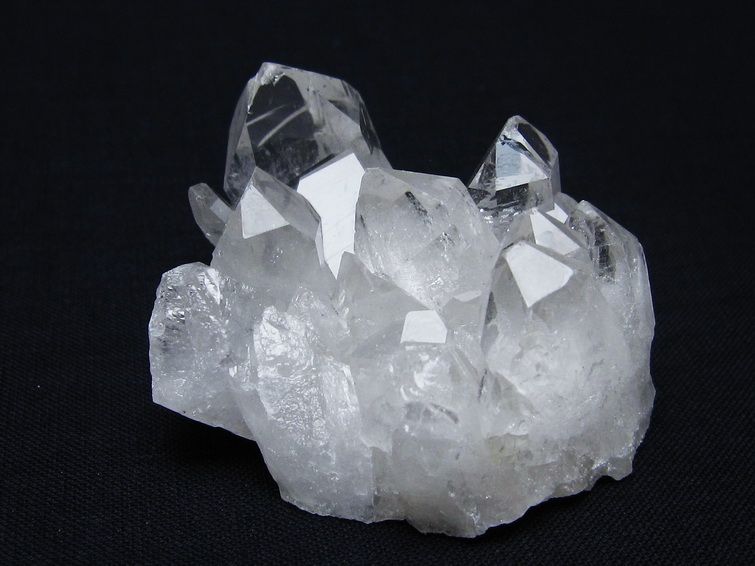 水晶 クラスター 原石 アーカンソー産 一点物 172-3736