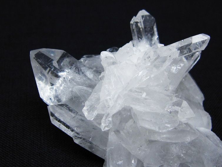 水晶 クラスター 原石 アーカンソー産 一点物 172-3743