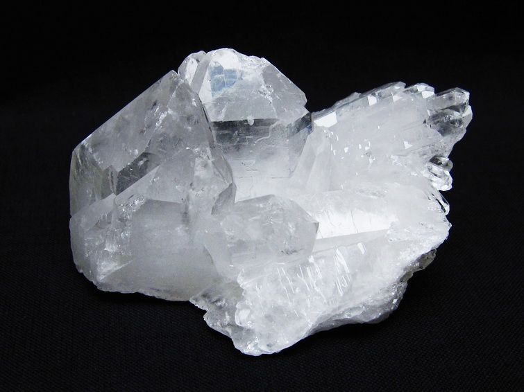 水晶 クラスター 原石 アーカンソー産 一点物 172-3825