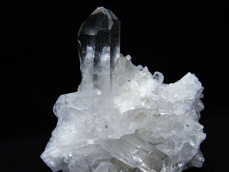 水晶 クラスター 原石 アーカンソー産 一点物 172-3847