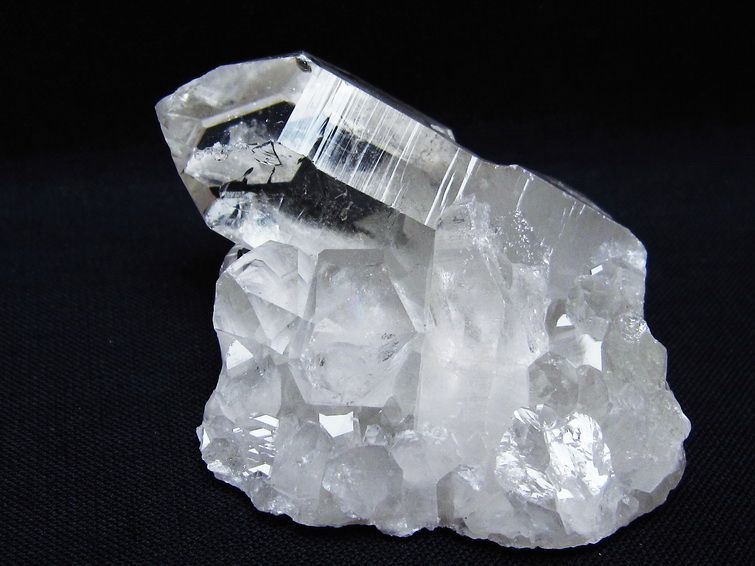 水晶 クラスター 原石 アーカンソー産 一点物 172-3860