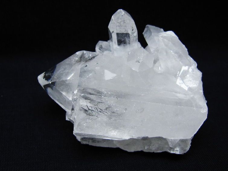 水晶 クラスター 原石 アーカンソー産 一点物 172-3884