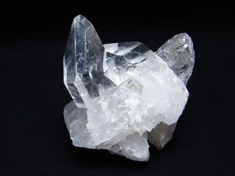 水晶 クラスター 原石 アーカンソー産 一点物 172-3926