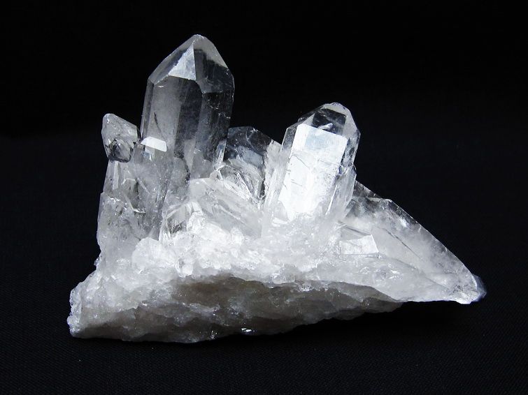 水晶 クラスター 原石 アーカンソー産 一点物 172-3954