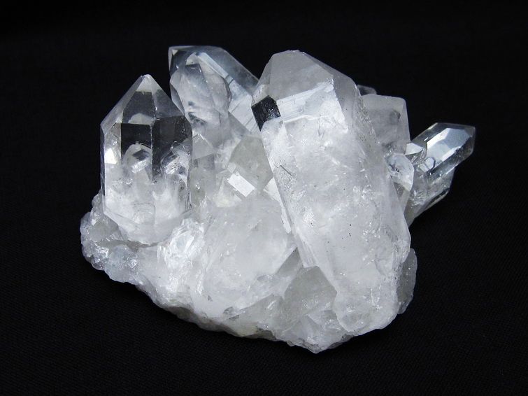 水晶 クラスター 原石 アーカンソー産 一点物 172-3955