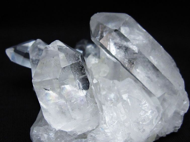 水晶 クラスター 原石 アーカンソー産 一点物 172-3955