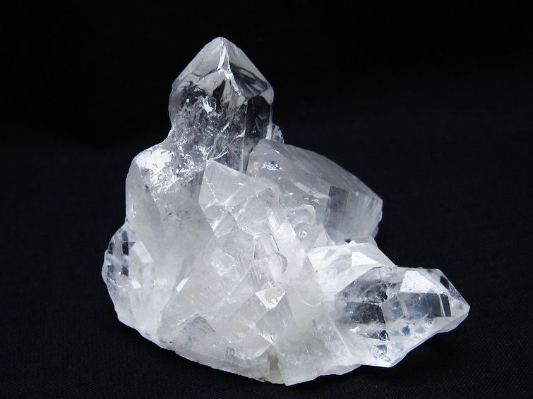 水晶 クラスター 原石 アーカンソー産 一点物 172-3956