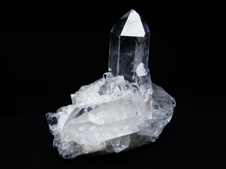 水晶 クラスター 原石 アーカンソー産 一点物 172-3967