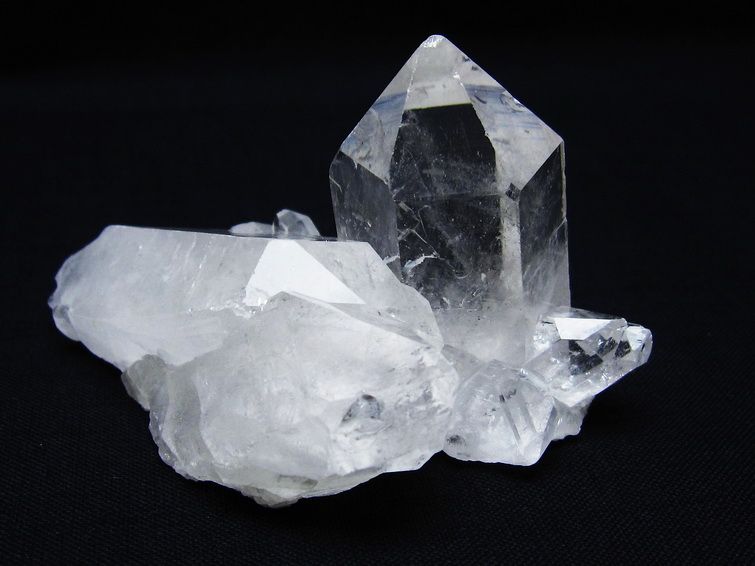 水晶 クラスター 原石 アーカンソー産 一点物 172-3971