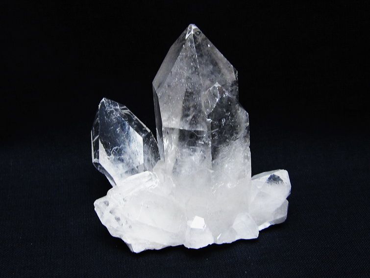 水晶 クラスター 原石 アーカンソー産 一点物 172-3991