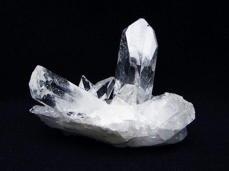 水晶 クラスター 原石 アーカンソー産 一点物 172-4067