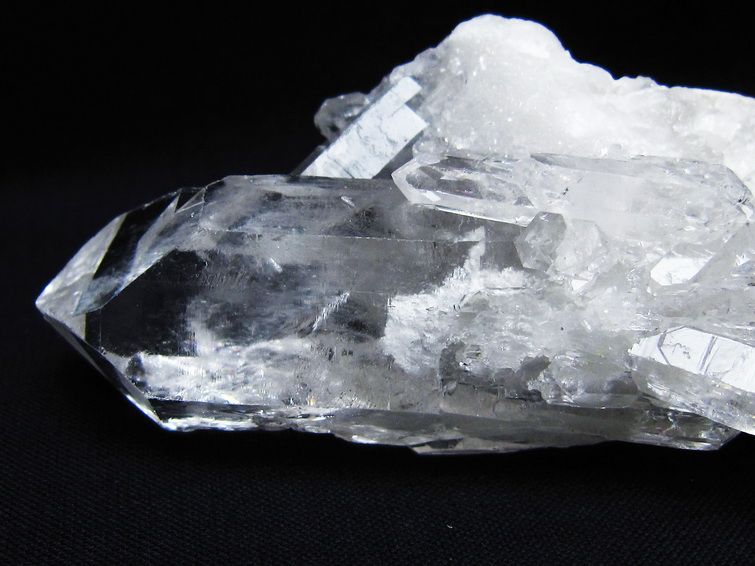 水晶 クラスター 原石 アーカンソー産 一点物 172-4068