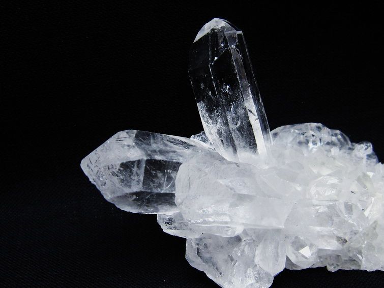 水晶 クラスター 原石 アーカンソー産 一点物 172-4085